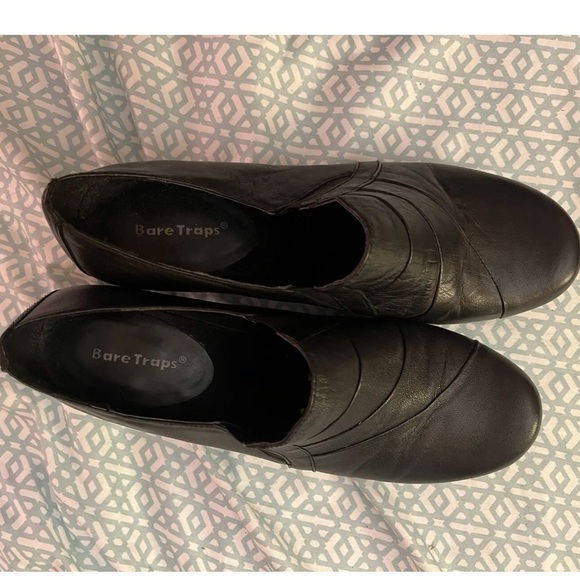 Bare Traps Leather Booties Size 10 - Picture 4 of 5